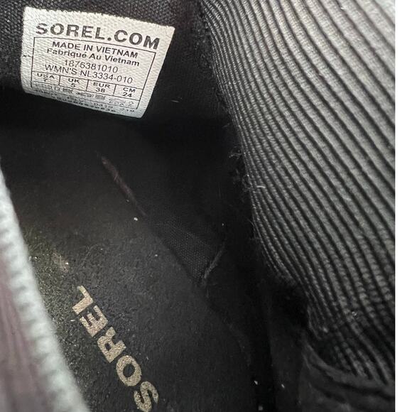 SOREL Harlow Chelsea Waterproof Leather Ankle Booties in Black Women’s 7.5 - Picture 13 of 13